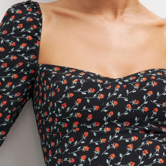 Reign Top from Reformation in Perla print - Picture 3 of 3